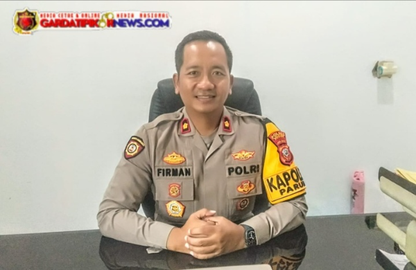 Fhoto : Kapolsek Parung Kompol. Maman Firmansyah. SH 
