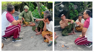 Polda NTB : Sambangi Warga Pesisir Kuranji Dalam, Perkuat Upaya Preemtif