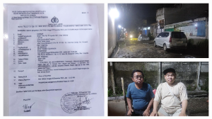 Aksi Koboy YNS Villa Taman Bandara, Di Polsek Teluk Naga 