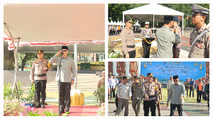 Polres Dan Pemkot Mataram| Gelar Apel Operasi Ketupat Rinjani, Siap